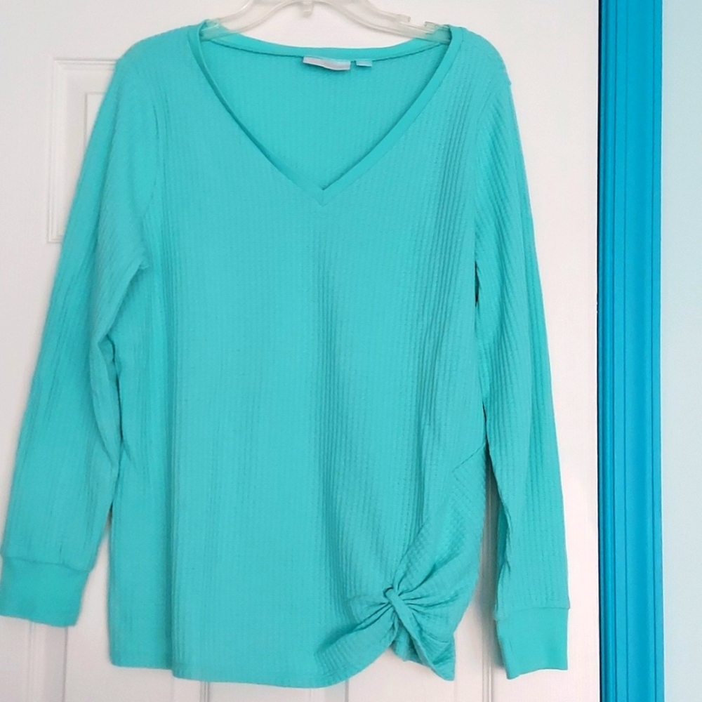Belle by Kim Gravel waffle top